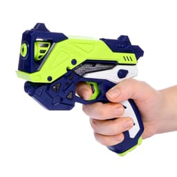 Пистолет Space blaster, свет, звук, работает от батареек, цвет МИКС