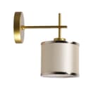 Бра ЭкономСвет 15013/1wGD SM, 1×60 Вт, E27, 23×20×20 см, цвет золотой