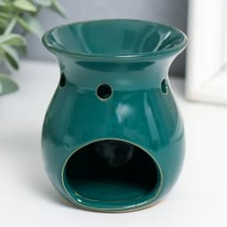 Аромалампа для эфирных масел «Незабудки», керамика, 8×7×7 см, МИКС