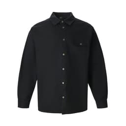 Рубашка мужская MIST oversize, размер 48, чёрная