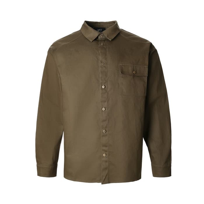 Рубашка мужская MIST oversize размер 56, хаки