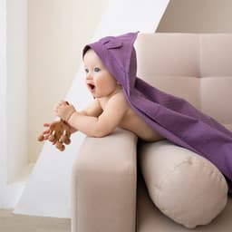 Уголок детский вафельный «Экономь и Я», 90×90 см, хлопок 100%, лавандовый