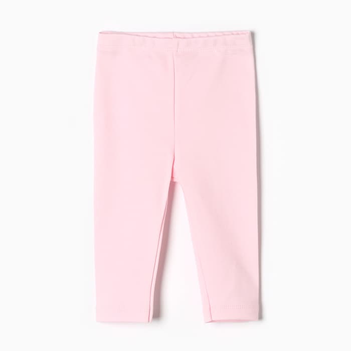 Легинсы «Крошка Я» Flower, рост 68-74 см, розовые