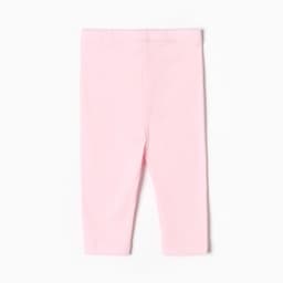 Легинсы «Крошка Я» Flower, рост 68-74 см, розовые