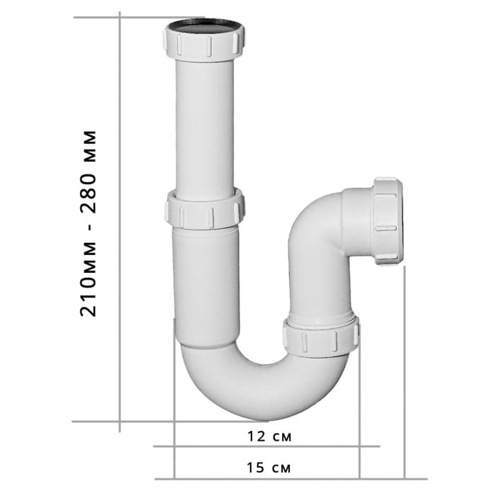 Трубка сливная Bort Drain pipe set
