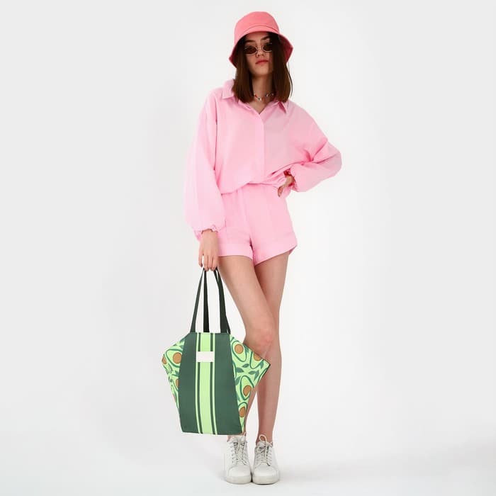 Сумка женская пляжная «Авокадо», бикини бэг