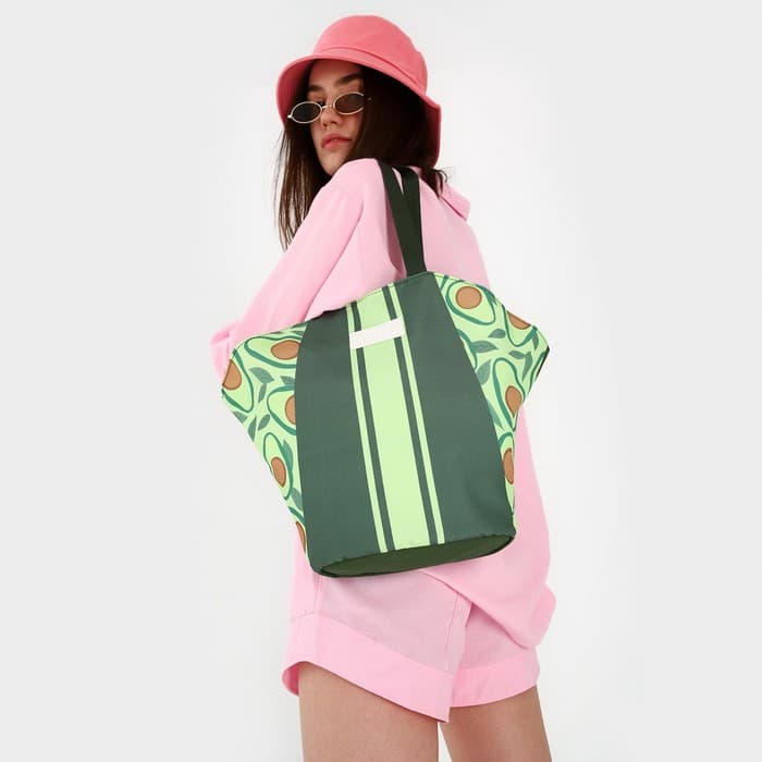 Сумка женская пляжная «Авокадо», бикини бэг