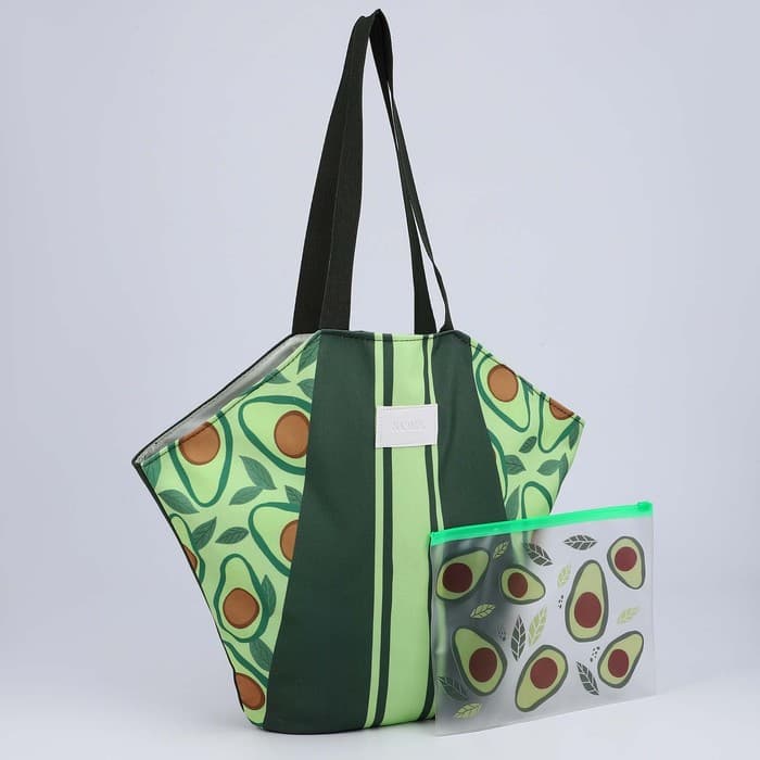 Сумка женская пляжная «Авокадо», бикини бэг