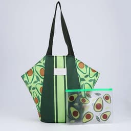 Сумка женская пляжная «Авокадо», бикини бэг