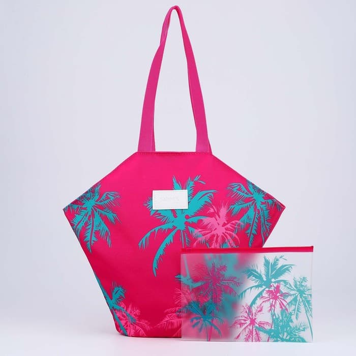 Сумка женская пляжная «Пальма», бикини бэг