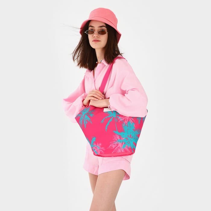 Сумка женская пляжная «Пальма», бикини бэг