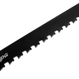 Полотно по газобетону для сабельной пилы ТУНДРА, сталь 65Mn, зубцы YG8, 240×23×1.5 мм