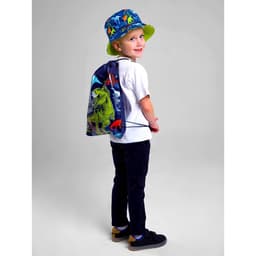 Панама и мешок для обуви «Динозавр», р-р. 52-54 см