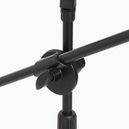 Микрофонная стойка Music Life напольная, под два микрофона, h=150 см, d микрофона 2.5 см