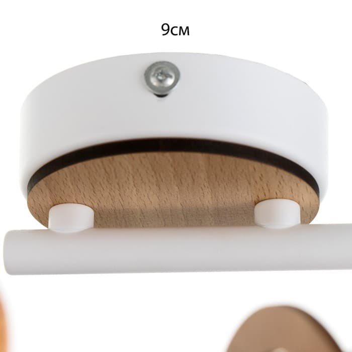 Люстра «Тайон» 5хЕ14 40 Вт белый 56×56×16 см