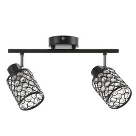 Люстра «Моки» 2хЕ14 40 Вт черный 40×19 см