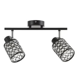 Люстра «Моки» 2хЕ14 40 Вт черный 40×19 см