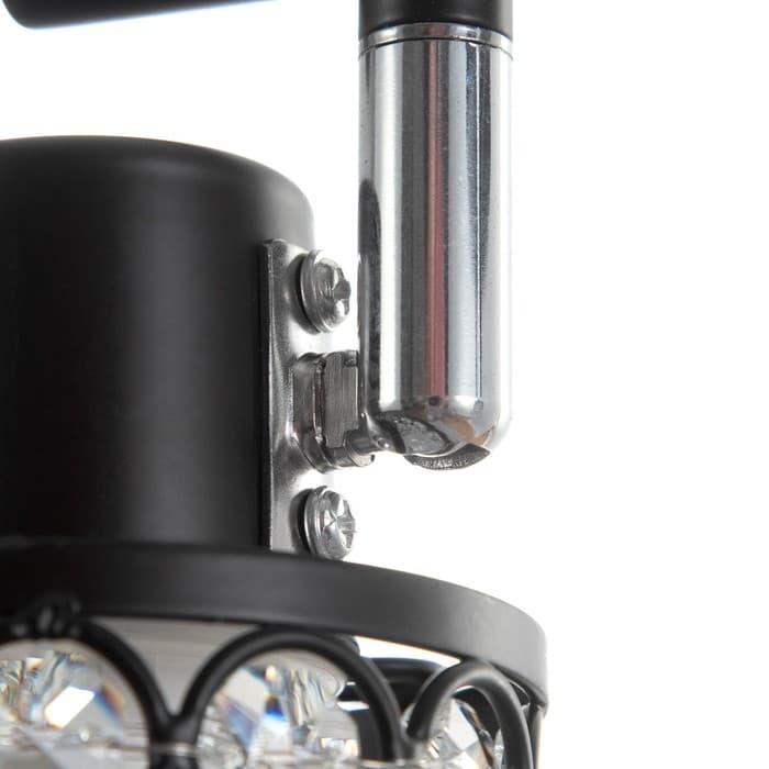 Люстра «Моки» 2хЕ14 40 Вт черный 40×19 см