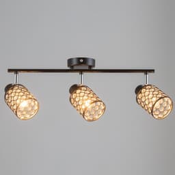 Люстра «Моки» 3хЕ14 40 Вт черный 56×19 см