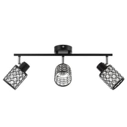 Люстра «Моки» 3хЕ14 40 Вт черный 56×19 см