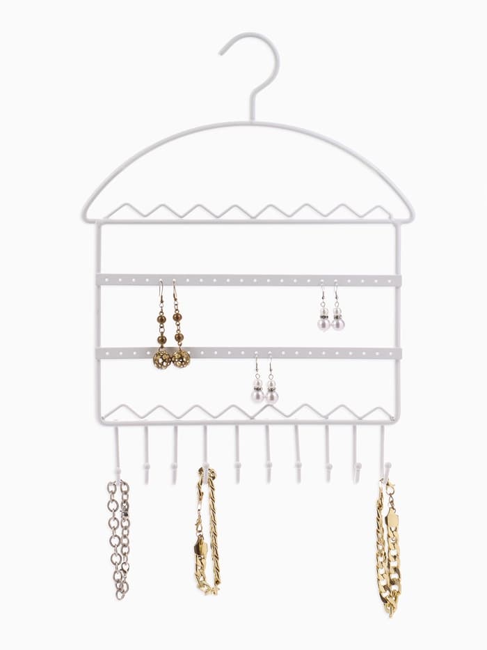 Органайзер для украшений «QF. Вешалка», 28×6.7×36 см, белый