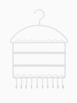 Органайзер для украшений «QF. Вешалка», 28×6.7×36 см, белый