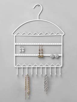 Органайзер для украшений «QF. Вешалка», 28×6.7×36 см, белый