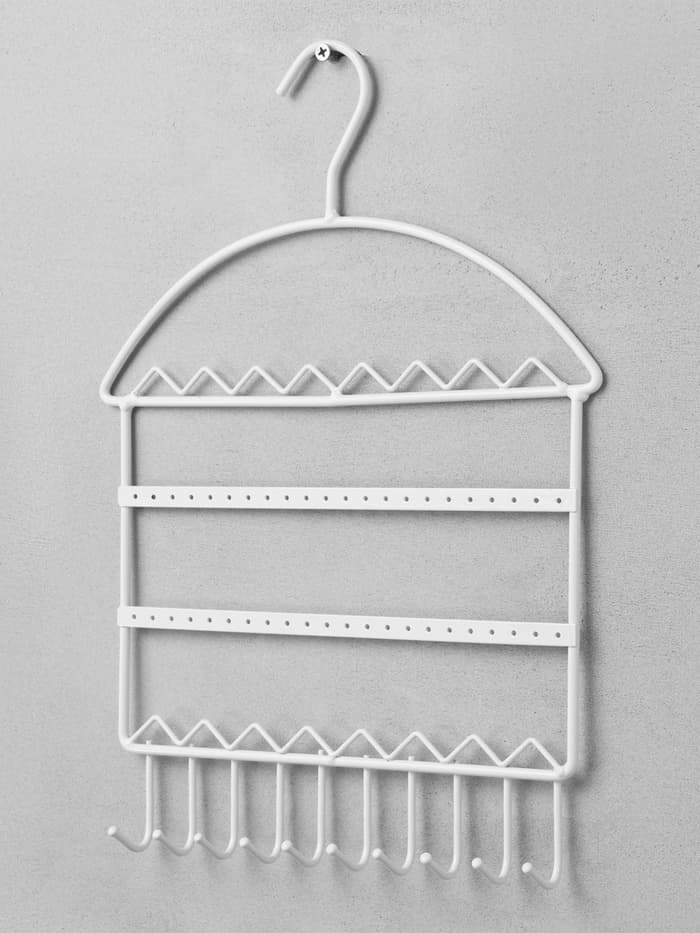 Органайзер для украшений «QF. Вешалка», 28×6.7×36 см, белый