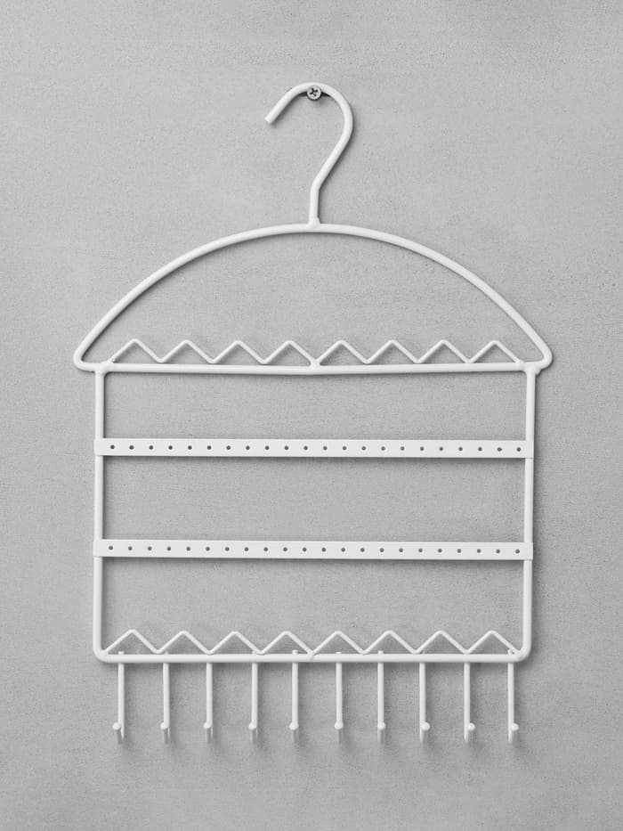 Органайзер для украшений «QF. Вешалка», 28×6.7×36 см, белый