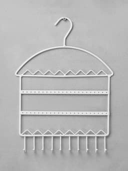 Органайзер для украшений «QF. Вешалка», 28×6.7×36 см, белый