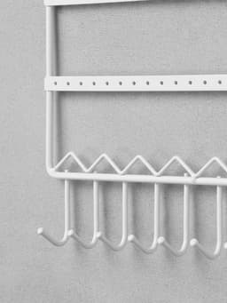 Органайзер для украшений «QF. Вешалка», 28×6.7×36 см, белый