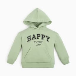 Худи детское «Крошка Я» Street style, рост 62-68 см, зелёная