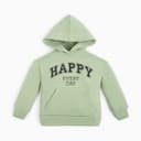Худи детское «Крошка Я» Street style, рост 68-74 см, зелёная