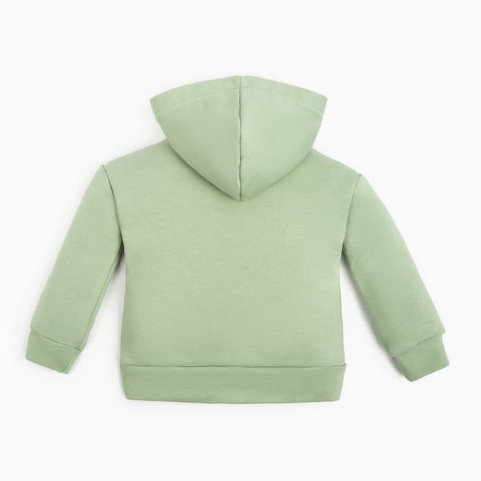 Худи детское «Крошка Я» Street style, рост 68-74 см, зелёная