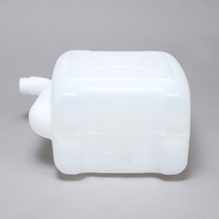 Канистра пищевая, 15 л, пластиковая, со сливом, белая