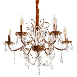 Люстра «Вита» 6×40 Вт Е14 золото 58×58×50(88)см