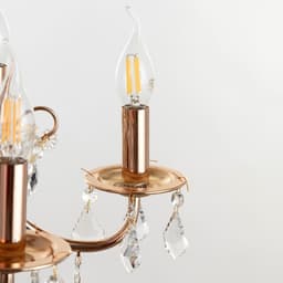 Люстра «Вита» 6×40 Вт Е14 золото 58×58×50(88)см