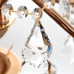 Люстра «Вита» 6×40 Вт Е14 золото 58×58×50(88)см