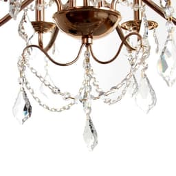 Люстра «Вита» 6×40 Вт Е14 золото 58×58×50(88)см