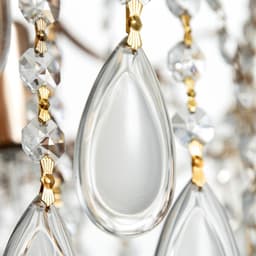 Люстра «Полина» 5×60 Вт Е14 золото 50×50×41 см SVK