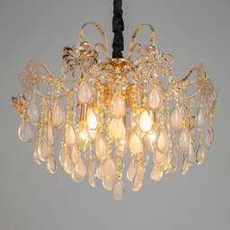 Люстра «Полина» 5×60 Вт Е14 золото 50×50×41 см SVK