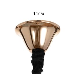 Люстра «Полина» 8×60 Вт Е14 золото 60×60×41 см SVK