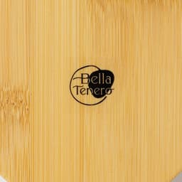 Лимонница BellaTenero, 12×12 см, на деревянной подставке, фарфор, белая