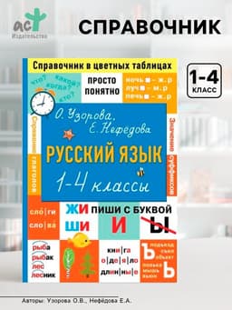 Справочник «Русский язык. Просто и понятно» 1 - 4 классы, Узорова О.В., Нефёдова Е.А.