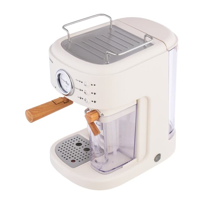 Кофемашина MAUNFELD MF-737BG PRO, рожковая, 1250, 1.5 л, белая