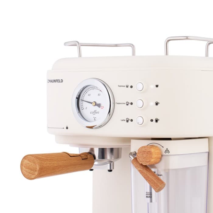 Кофемашина MAUNFELD MF-737BG PRO, рожковая, 1250, 1.5 л, белая