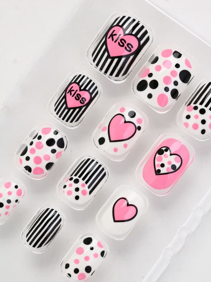 Детские накладные ногти «Модница», 12 шт.