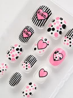 Детские накладные ногти «Модница», 12 шт.