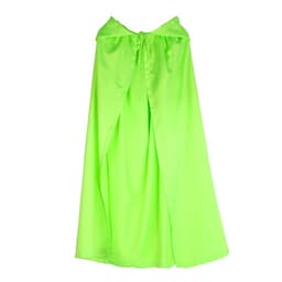 Карнавальный плащ детский, атлас, салатовый, длина 100 см