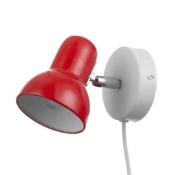 Бра с проводом «Севантос» Е27 40 Вт красный 9×9×14 см